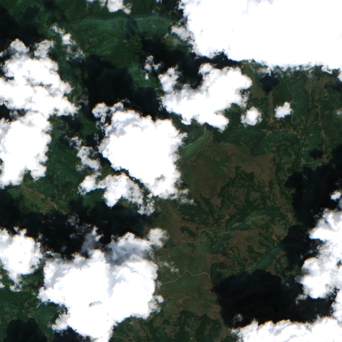 Sentinel-2 felvétel