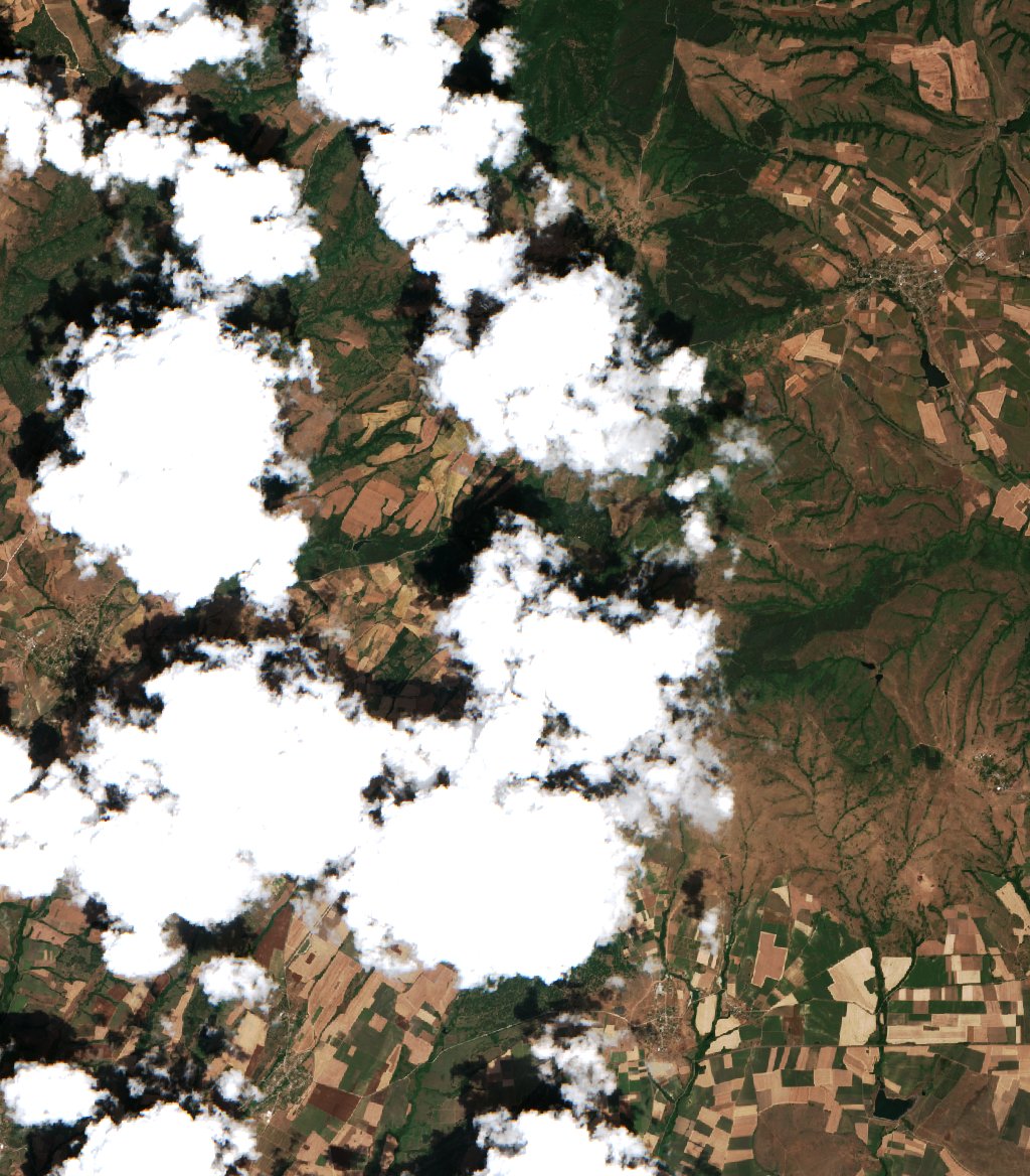Sentinel-2 felvétel