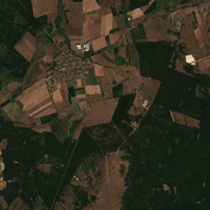 Sentinel-2 felvétel