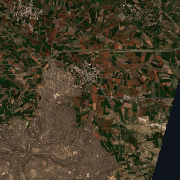 Sentinel-2 felvétel