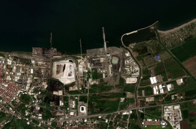 Leégett terület műholdról, 2026. 08. 06.