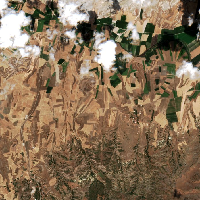 Sentinel-2 felvétel