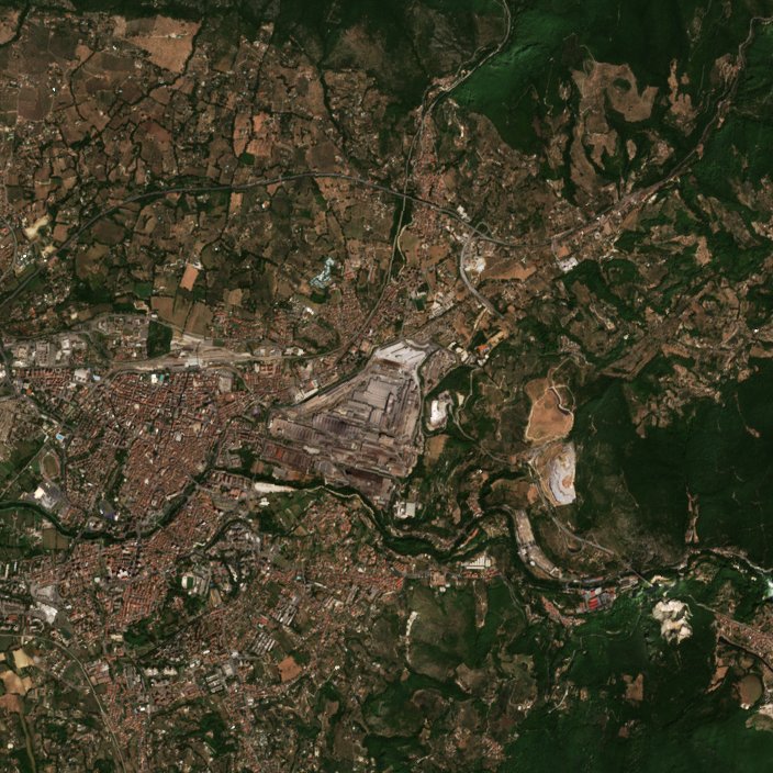 Sentinel-2 felvétel