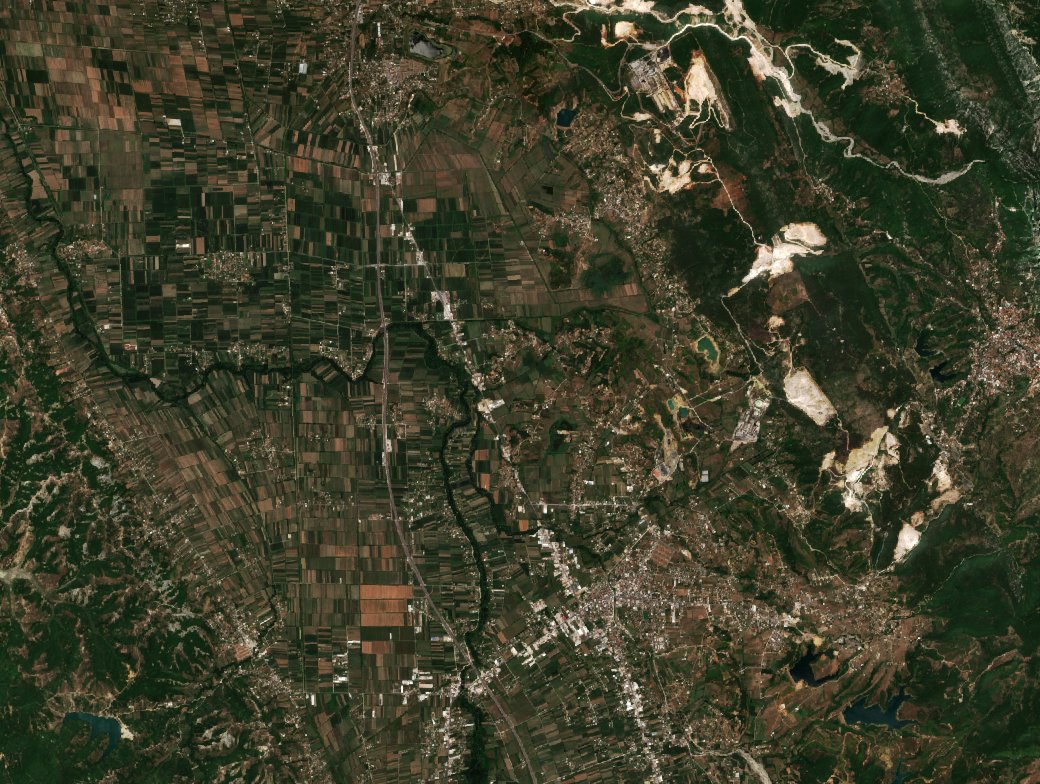 Sentinel-2 felvétel