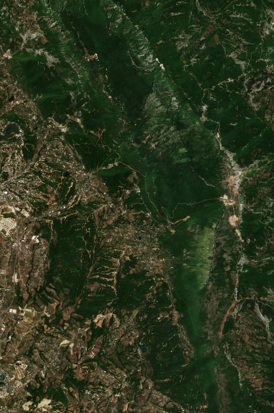 Sentinel-2 felvétel