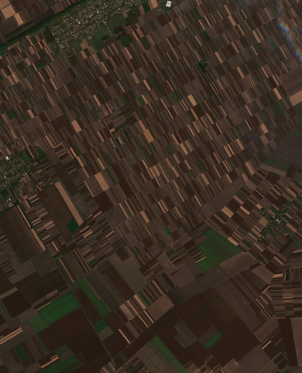 Sentinel-2 felvétel