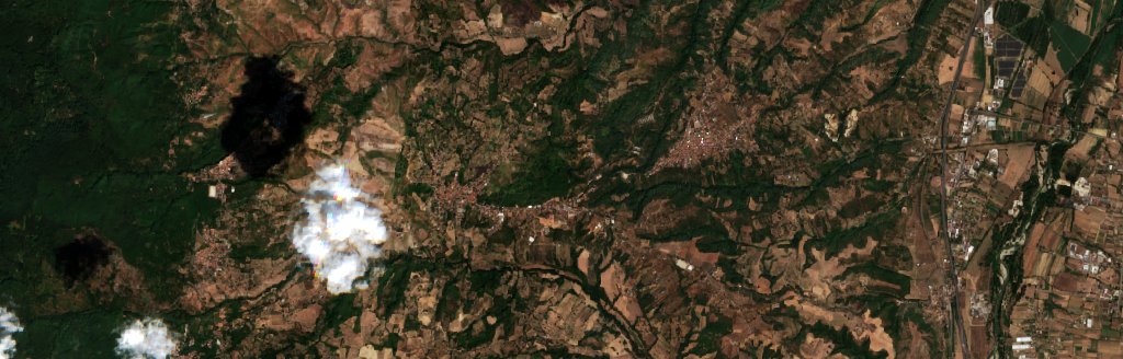 Sentinel-2 felvétel