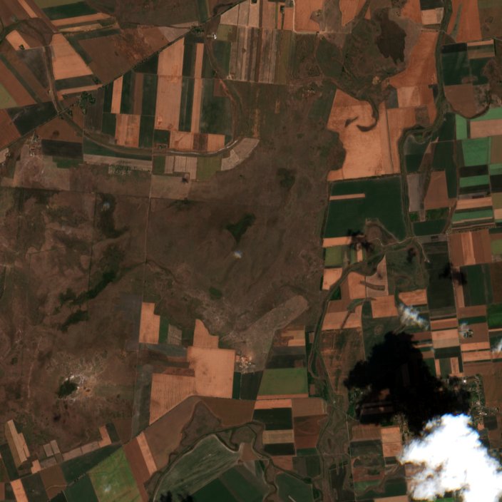 Sentinel-2 felvétel