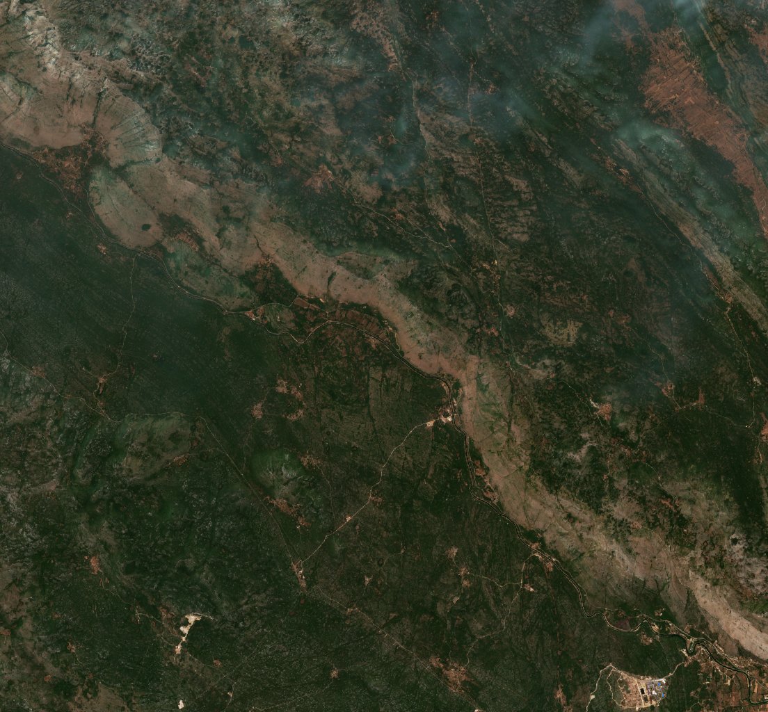 Sentinel-2 felvétel