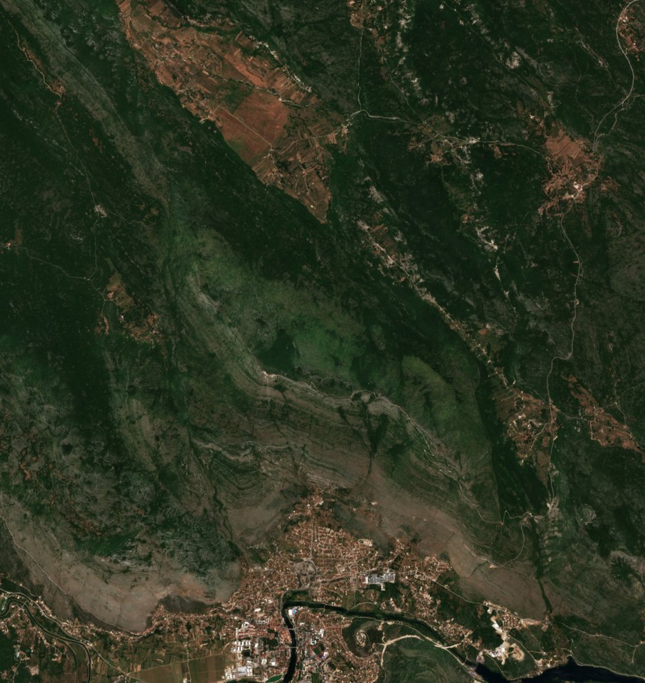 Sentinel-2 felvétel