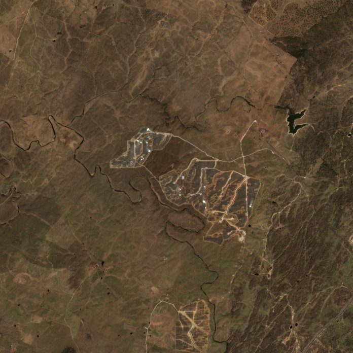 Sentinel-2 felvétel