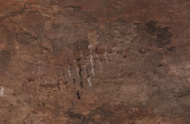 Tsumkwe térségében — műholdfelvétel
