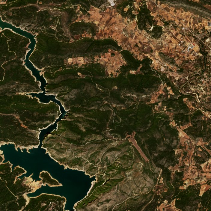 Sentinel-2 felvétel