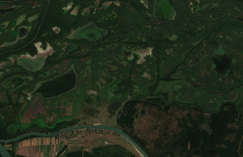 Sentinel-2 felvétel