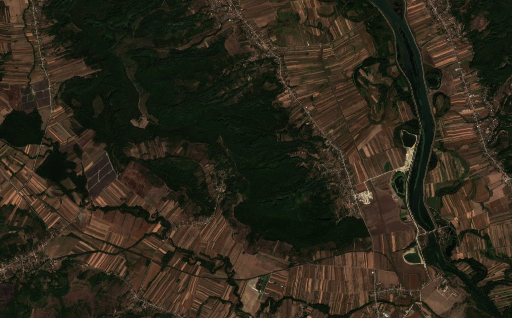 Sentinel-2 felvétel