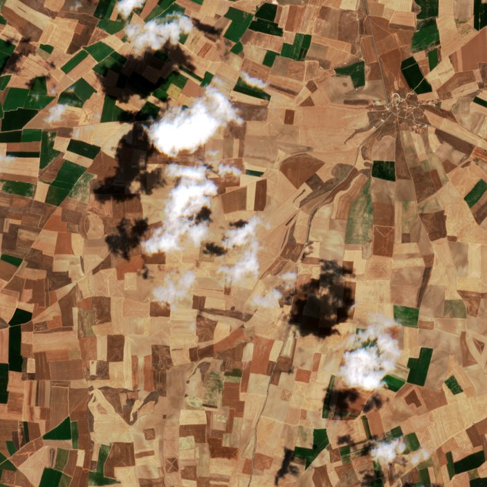 Sentinel-2 felvétel