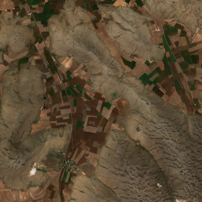 Sentinel-2 felvétel