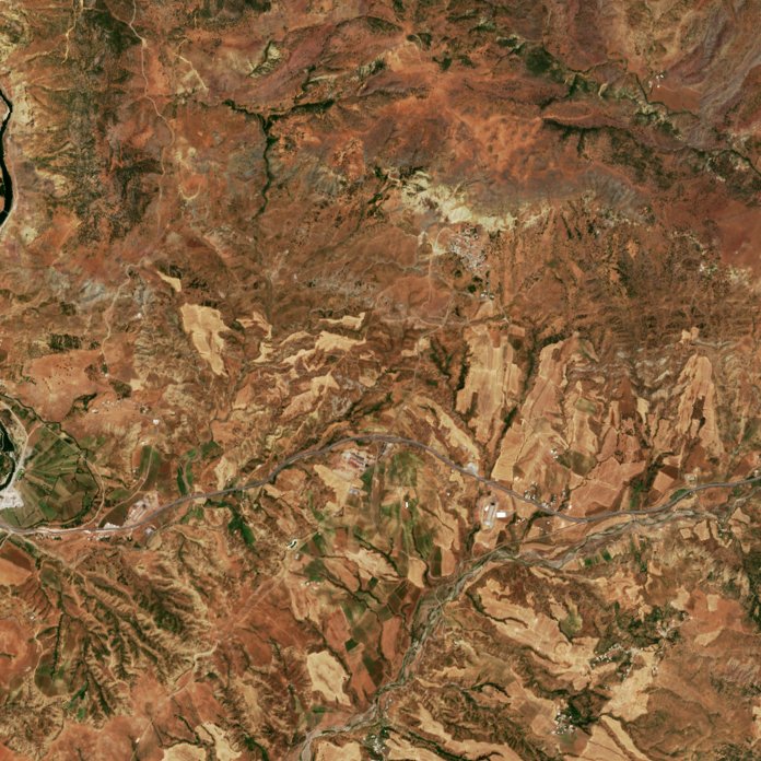 Sentinel-2 felvétel
