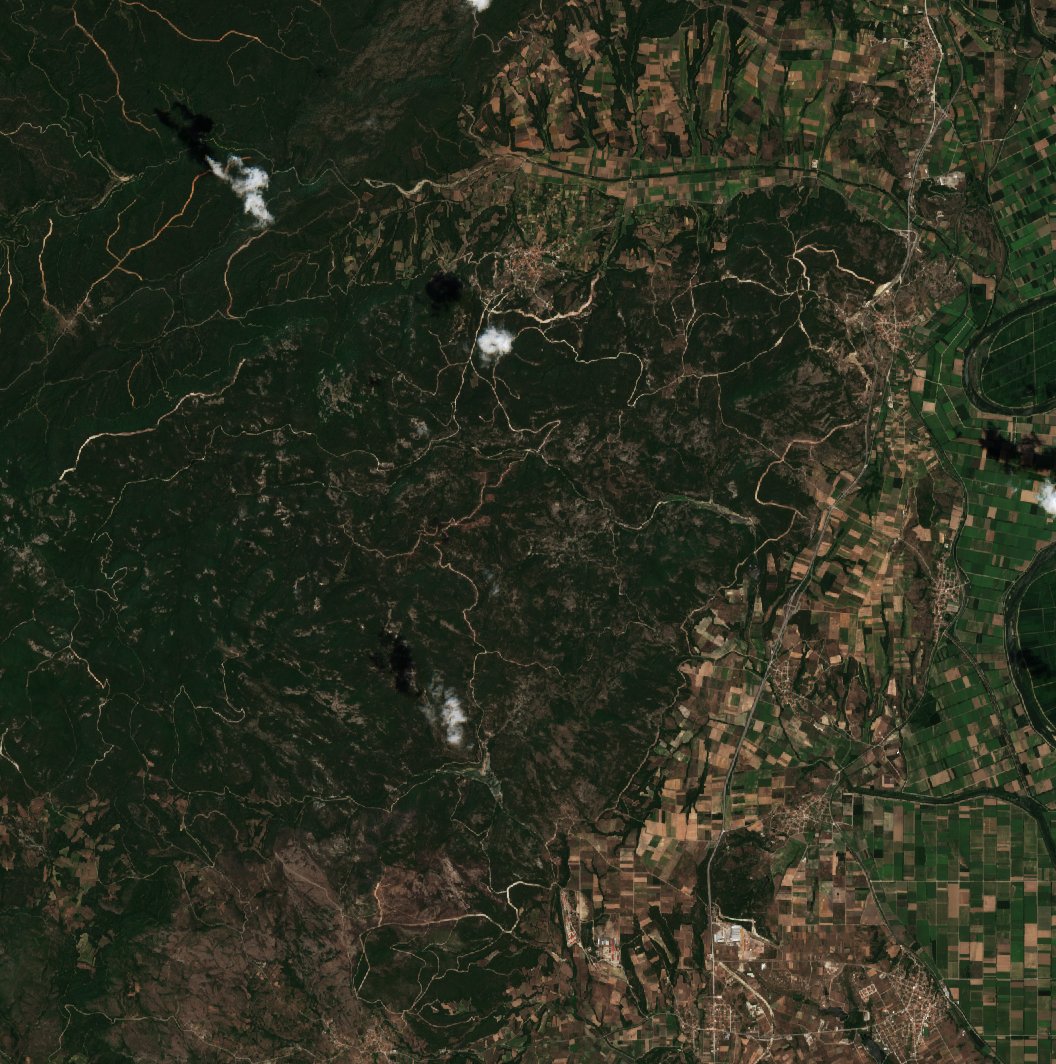 Sentinel-2 felvétel