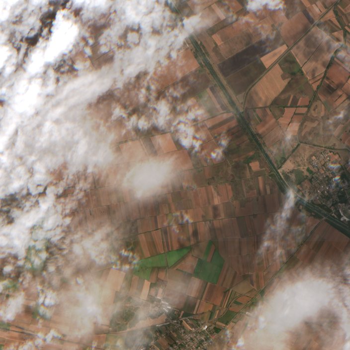 Sentinel-2 felvétel