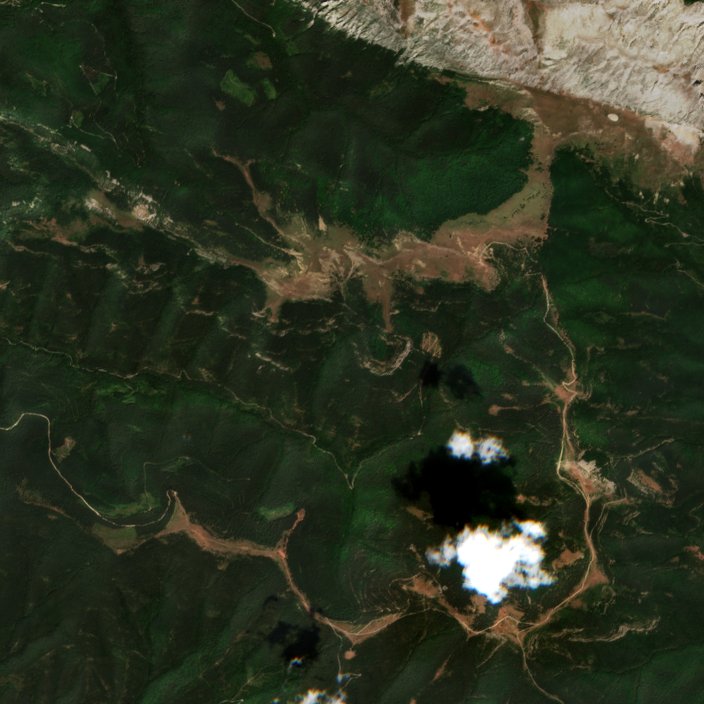Sentinel-2 felvétel