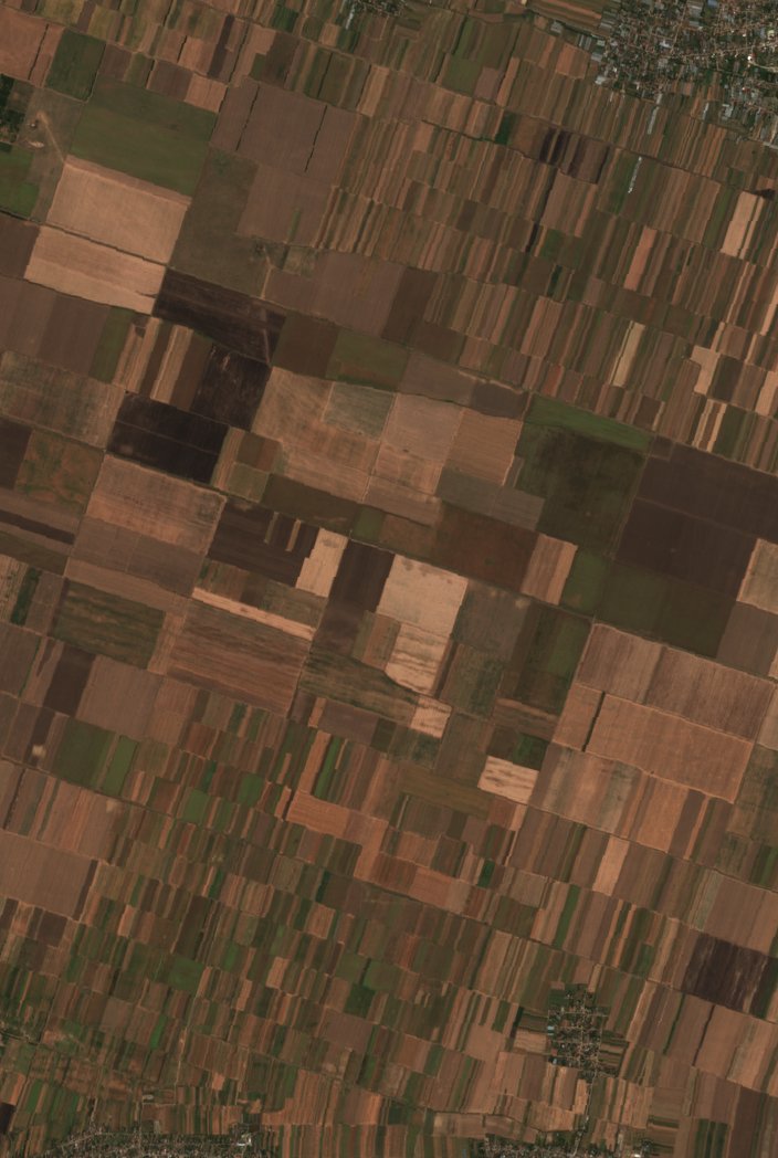 Sentinel-2 felvétel