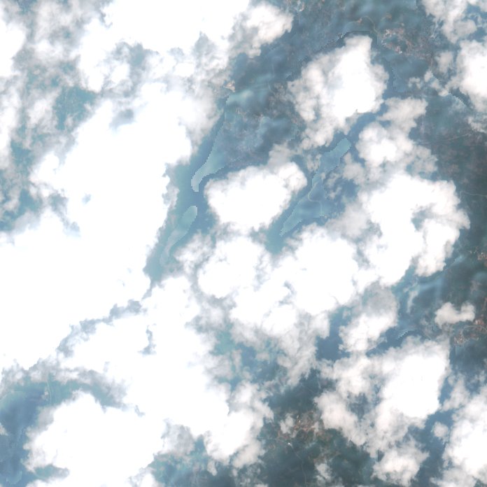Sentinel-2 felvétel