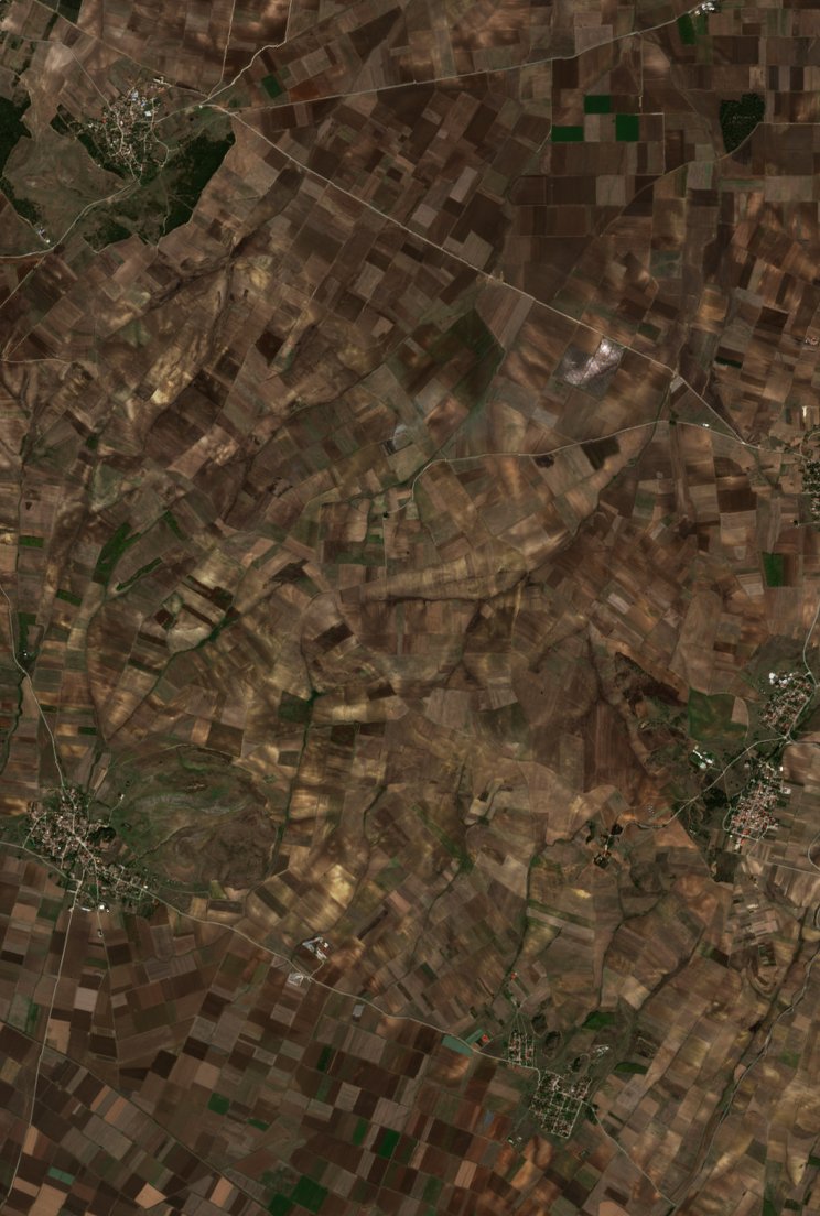 A terület a tűz után, 2026. október 19.