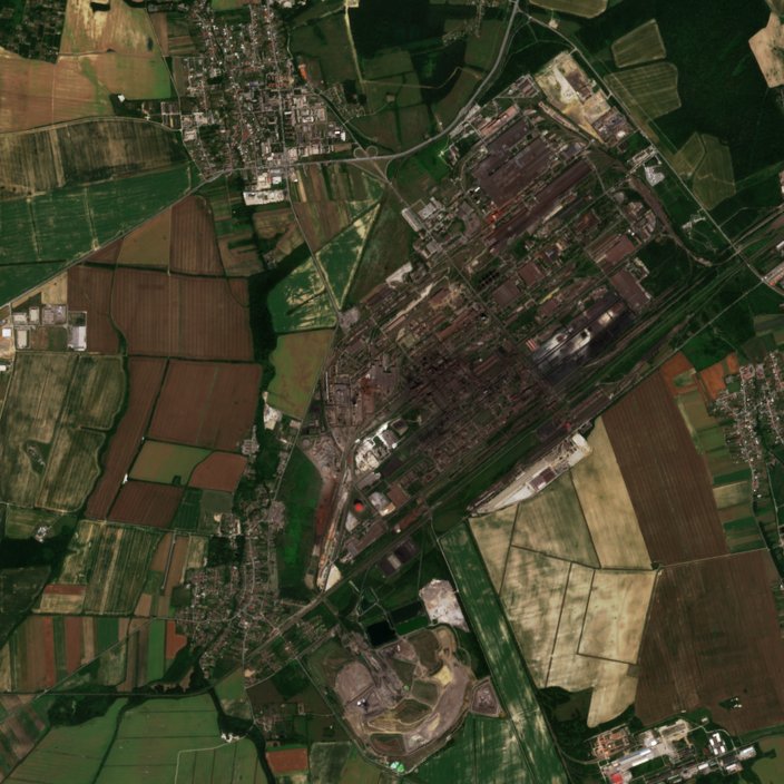 Sentinel-2 felvétel
