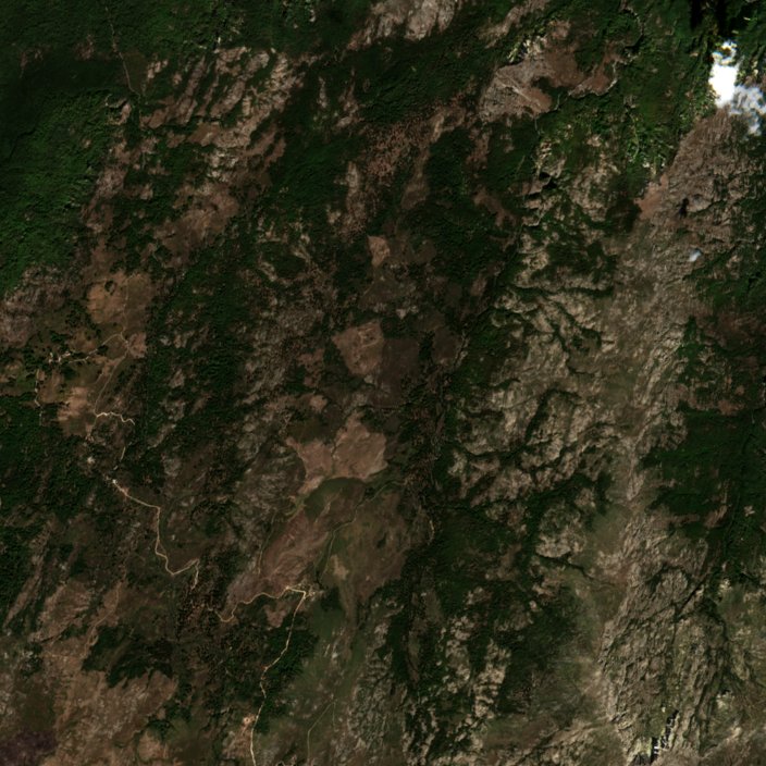 Sentinel-2 felvétel