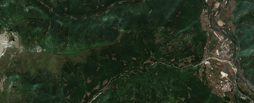 Sentinel-2 felvétel