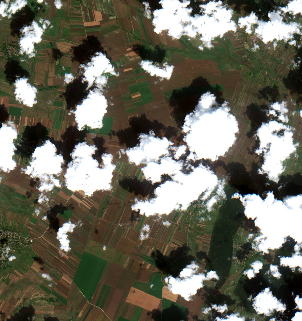 Sentinel-2 felvétel