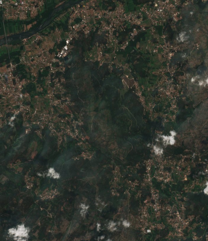 Sentinel-2 felvétel