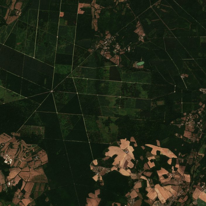 Sentinel-2 felvétel