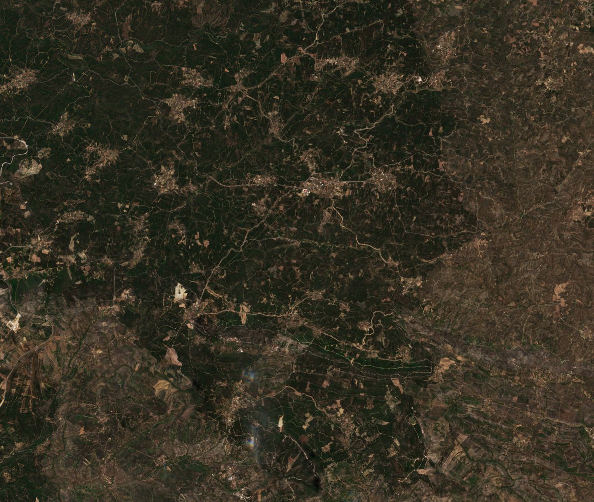 Sentinel-2 felvétel