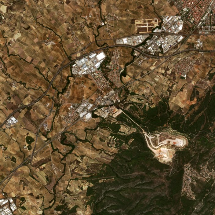 Sentinel-2 felvétel