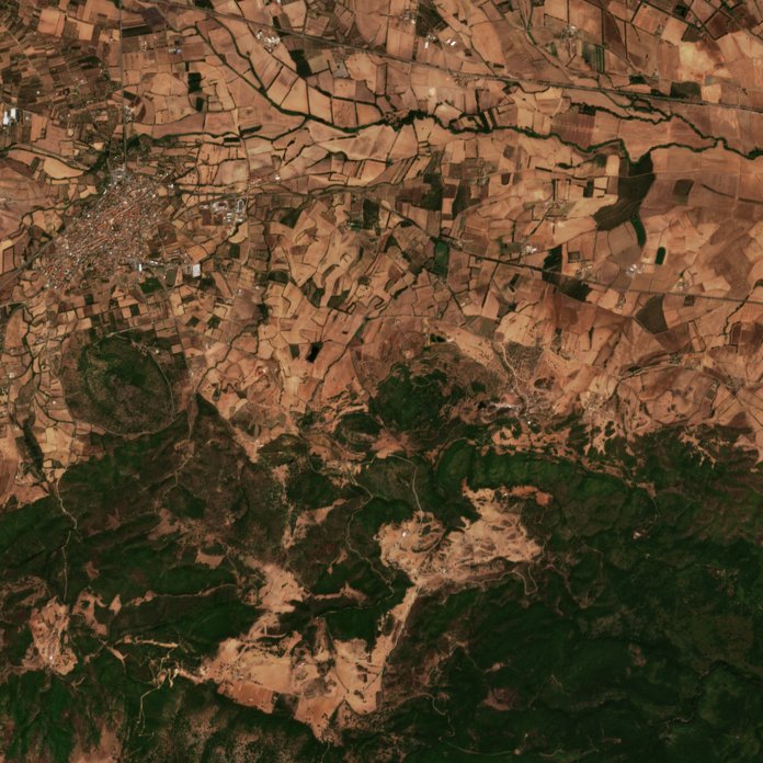 Sentinel-2 felvétel