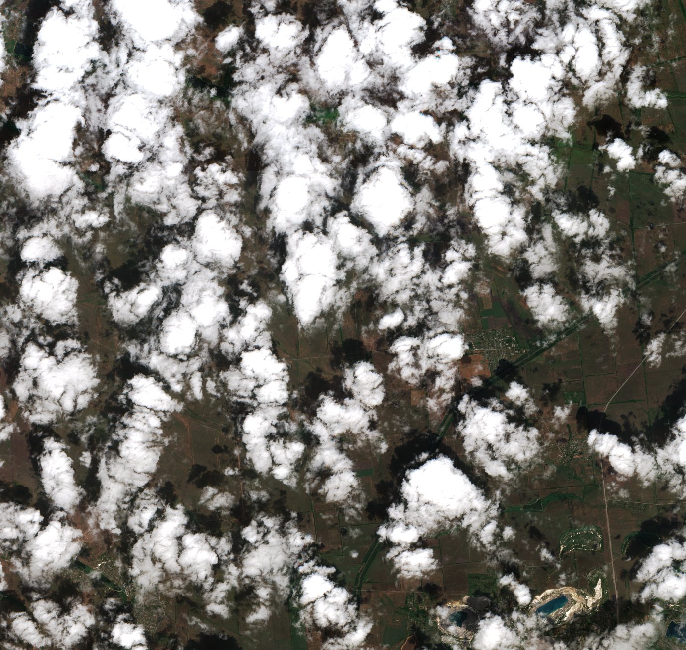 Sentinel-2 felvétel