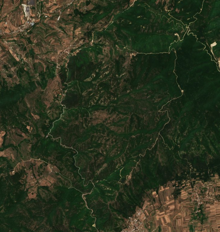Sentinel-2 felvétel