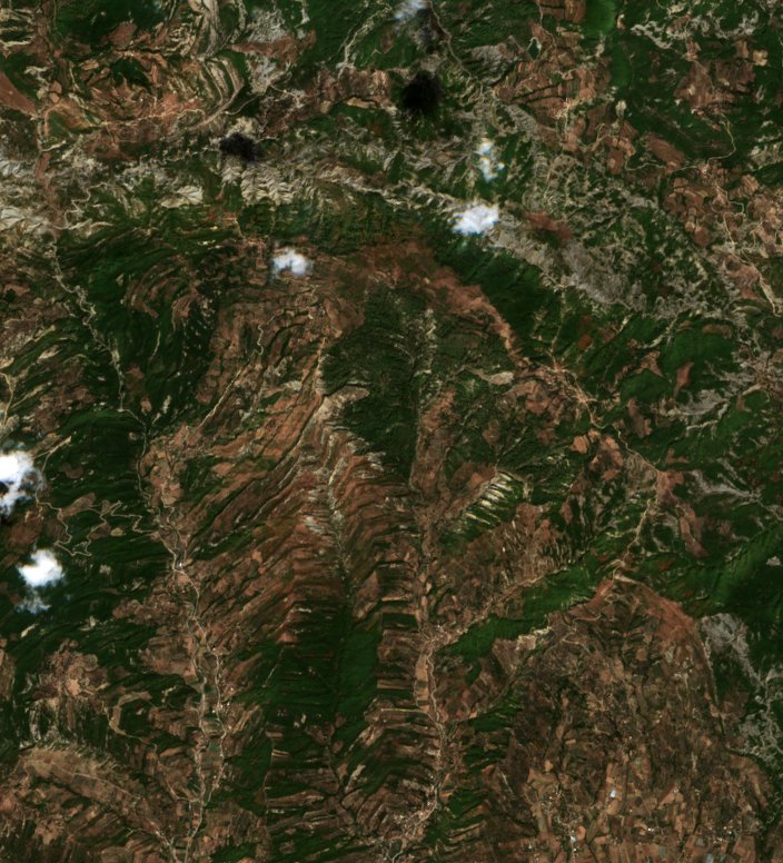 Sentinel-2 felvétel