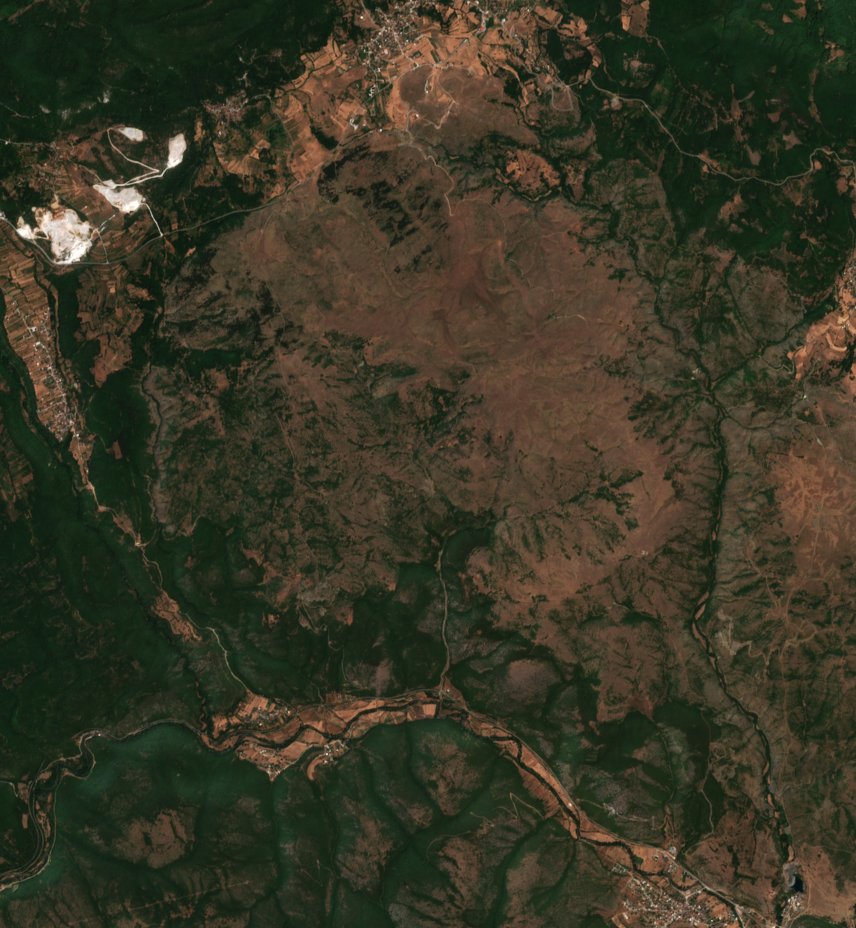 Sentinel-2 felvétel
