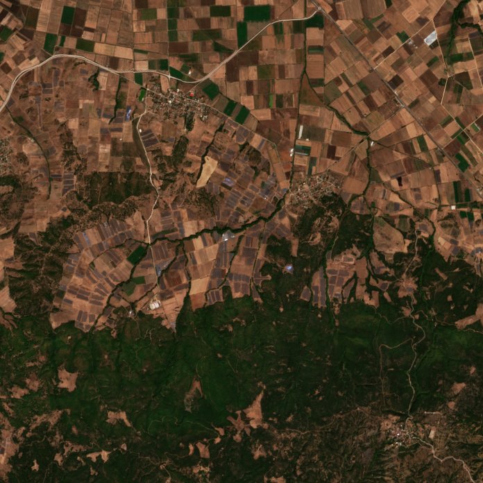 Sentinel-2 felvétel