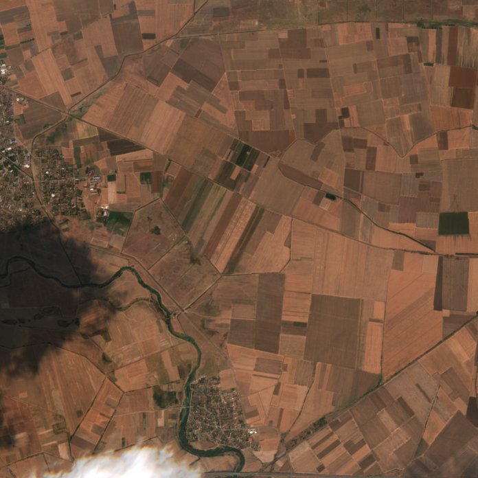 Sentinel-2 felvétel