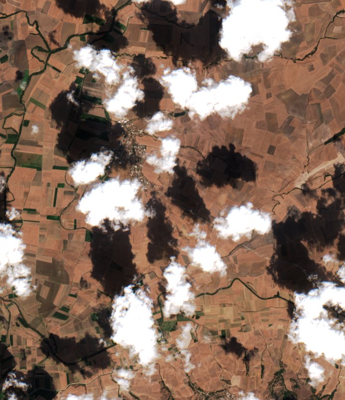 Sentinel-2 felvétel