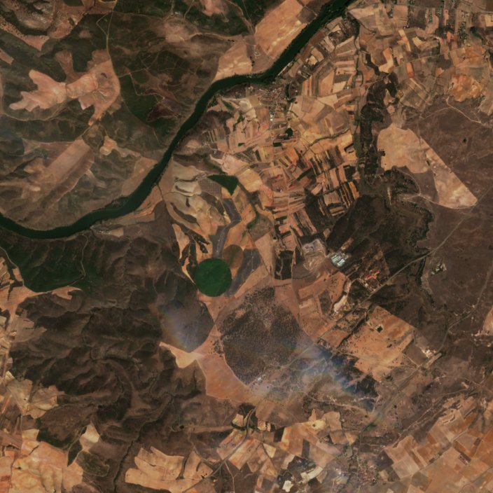 Sentinel-2 felvétel