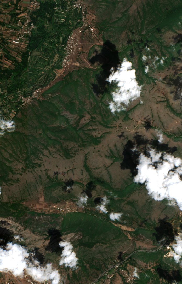 Sentinel-2 felvétel
