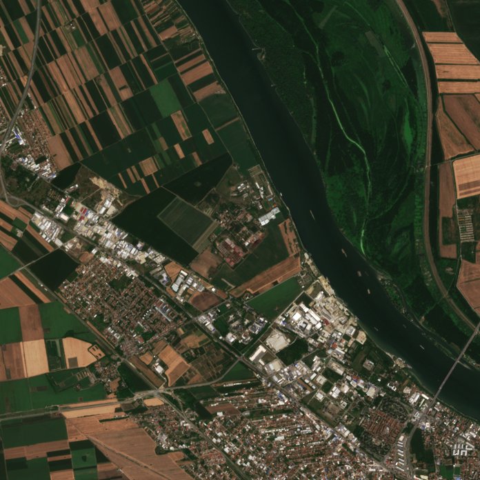 Sentinel-2 felvétel