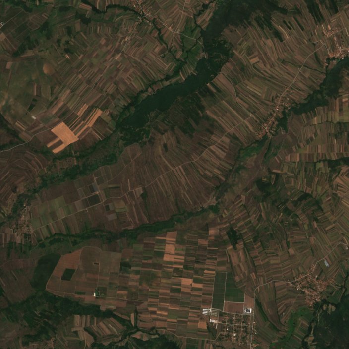 Sentinel-2 felvétel