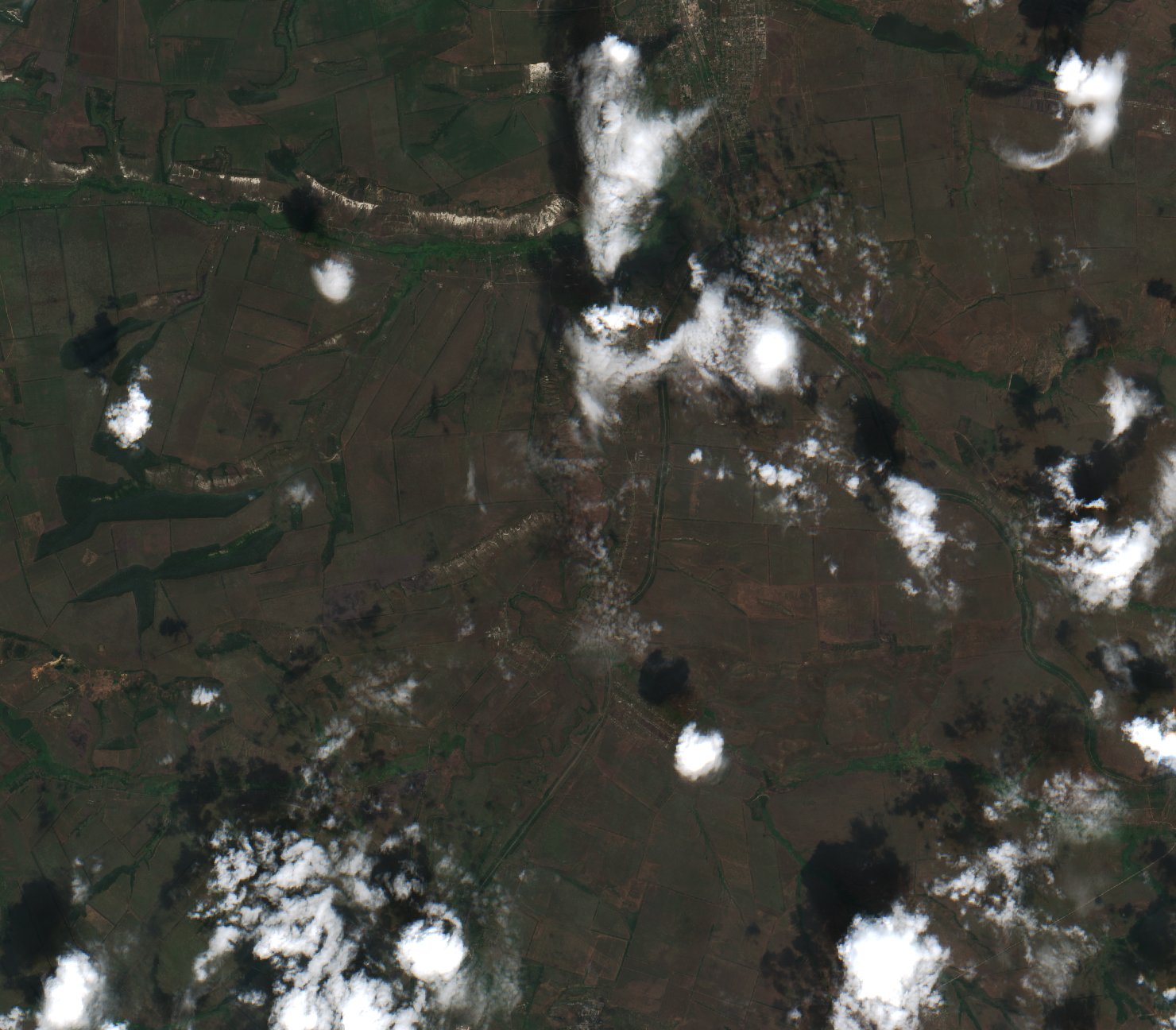 Sentinel-2 felvétel