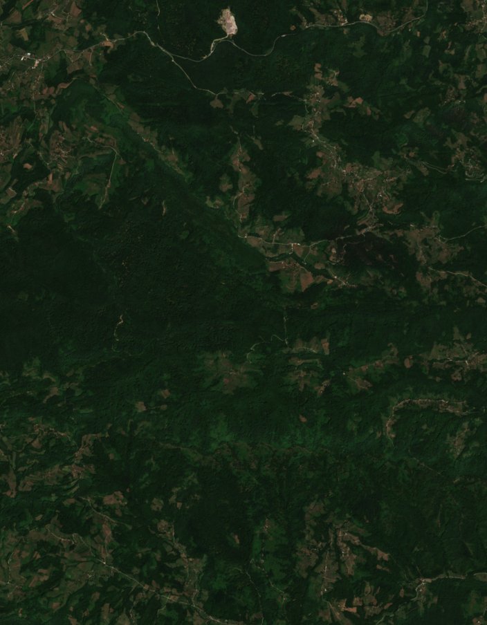 Sentinel-2 felvétel